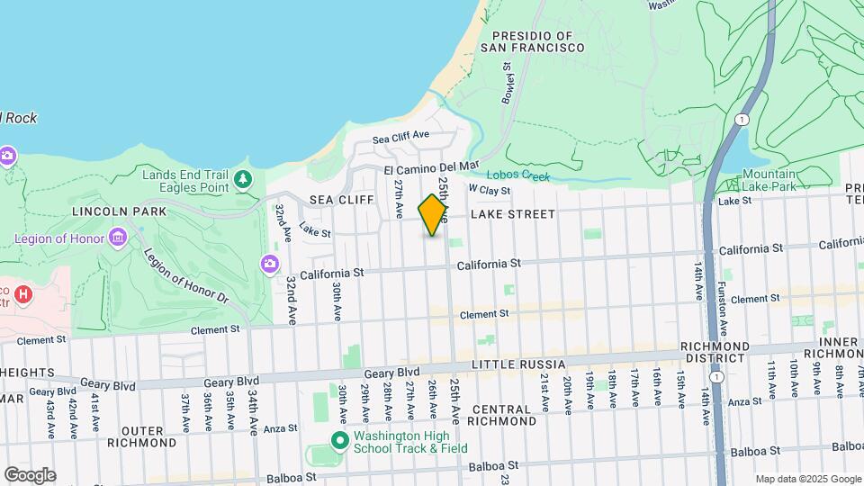 246 26th Ave Mapa y Detalles de la Ubicación