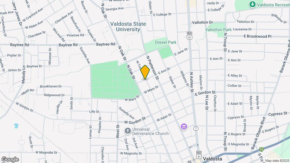 1112 N Toombs St, Unit B Mapa y Detalles de la Ubicación