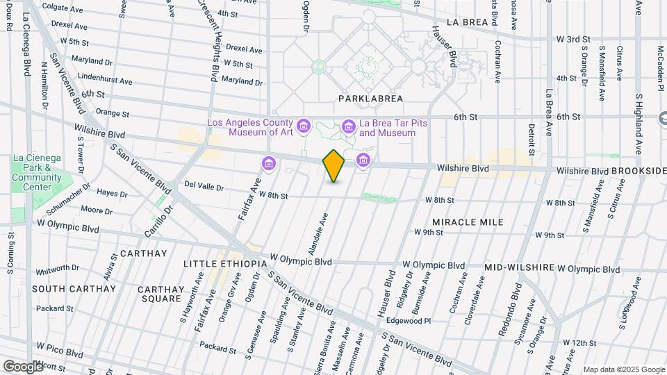 750 S Spaulding Ave, Unit Spaulding Map and Location Details