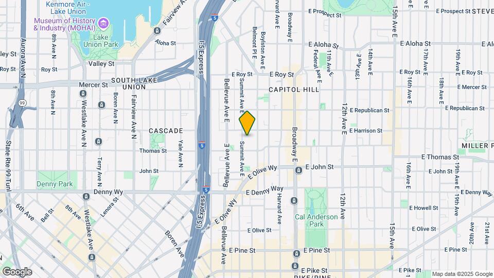 Carlyle Apartments Map and Location Details