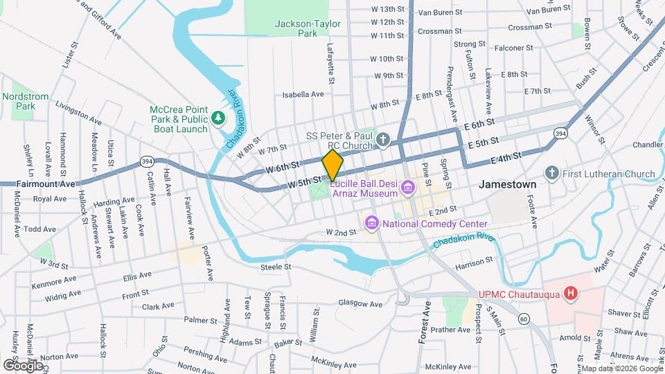 414 Jefferson St Mapa y Detalles de la Ubicación