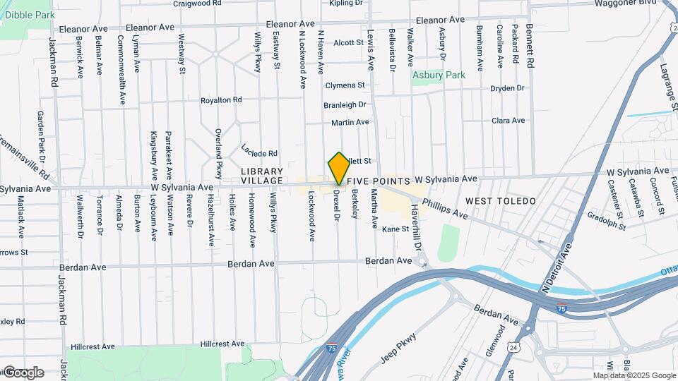 3950 Drexel Dr Map and Location Details