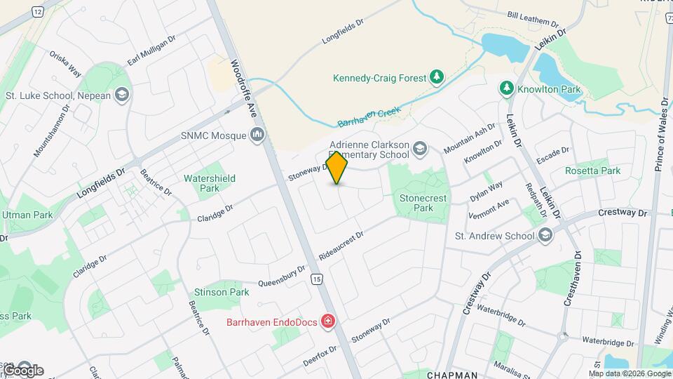 22 New Deighton Cres Map and Location Details