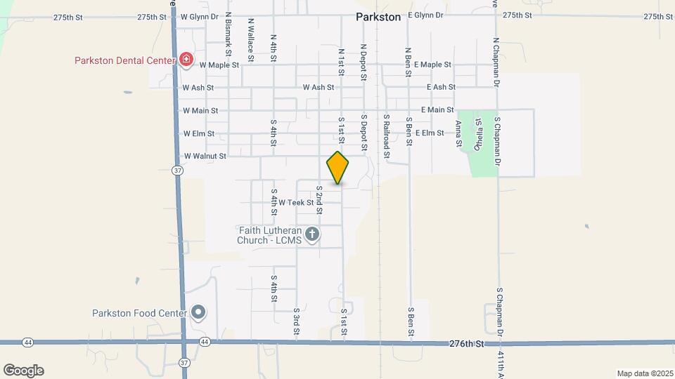 403 S 1st St Map and Location Details