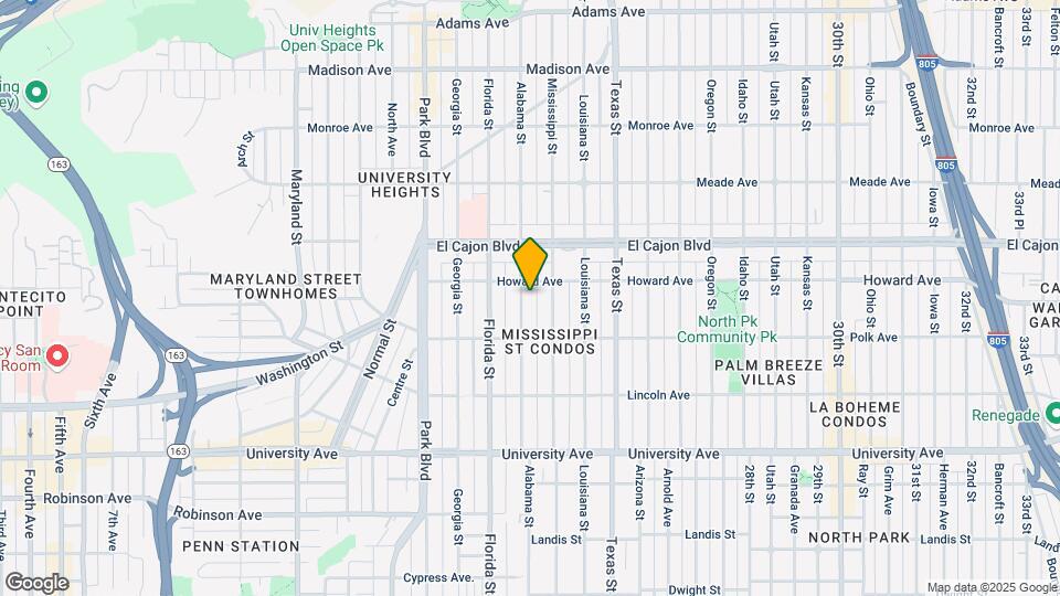 4169 Alabama St Mapa y Detalles de la Ubicación