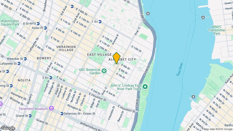 131 Loisaida Ave-Unit -2B Map and Location Details