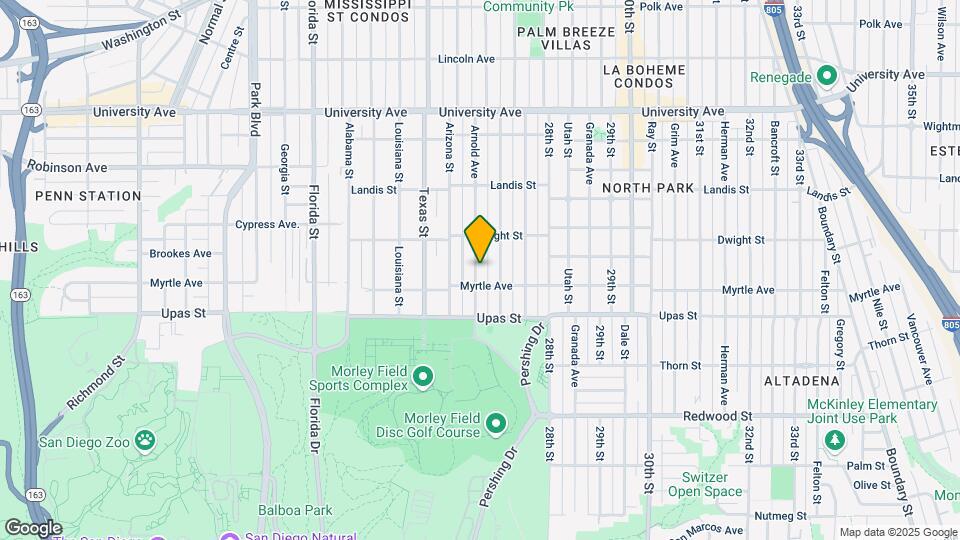 3527 Arnold Ave Map and Location Details