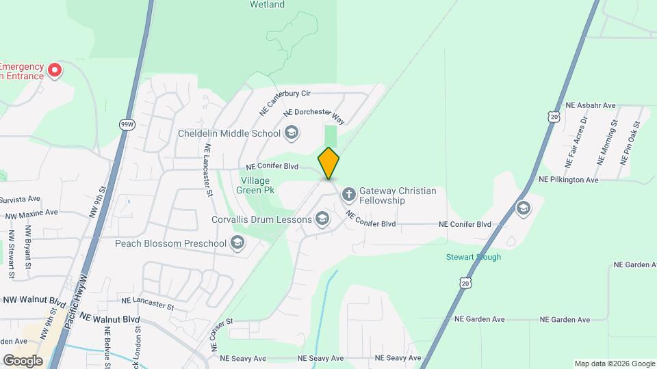 1094 NE Conifer Blvd Mapa y Detalles de la Ubicación