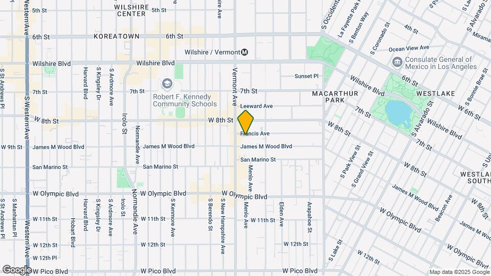2962 Francis Ave Mapa y Detalles de la Ubicación
