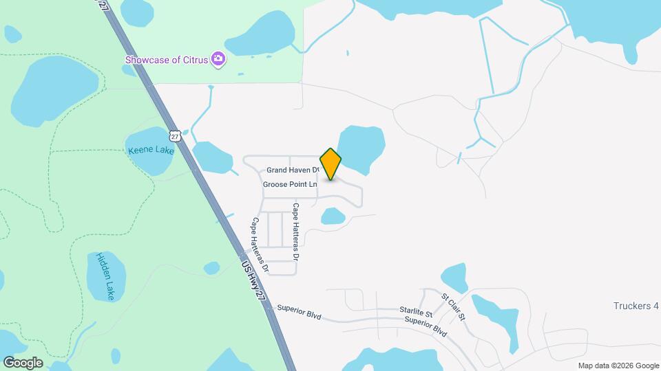 15601 Grays Harbor Way Map and Location Details
