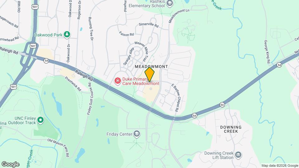 532 Meadowmont Village Cir Map and Location Details