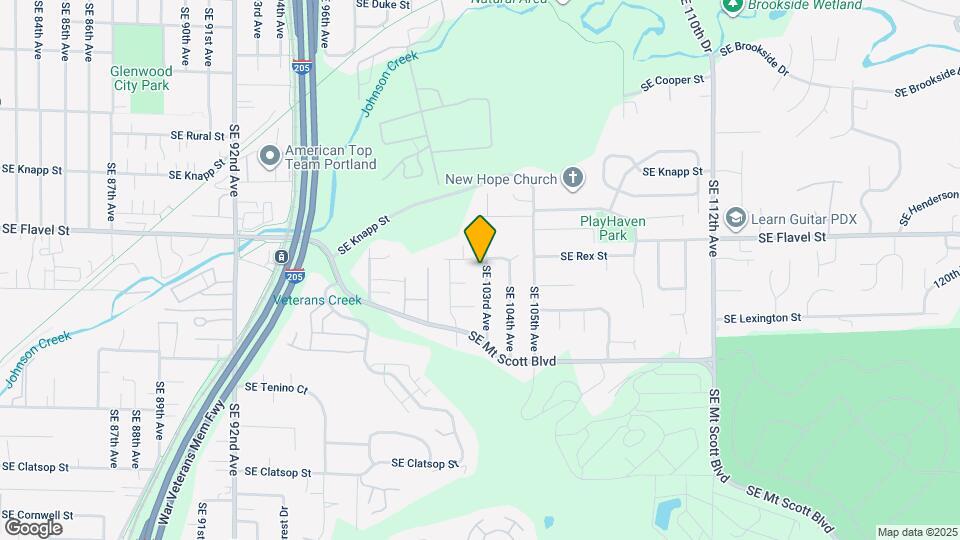 7625 SE 103rd Ave Map and Location Details