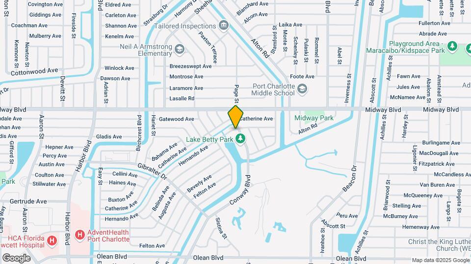 2175 Conway Blvd Map and Location Details