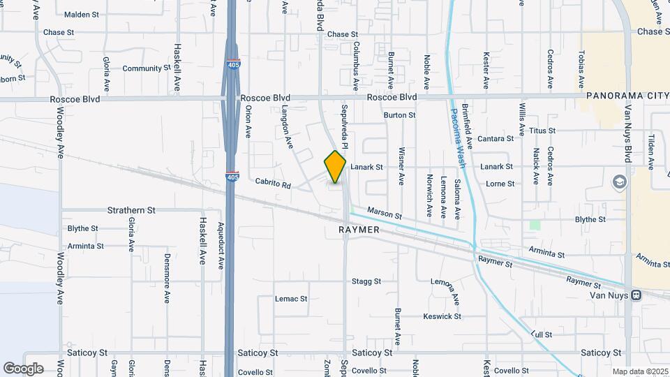 Sepulveda Manhattan Apartments Map and Location Details