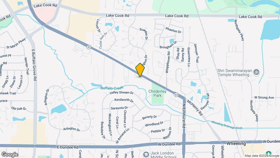 660 McHenry Rd, Unit #305 Map and Location Details