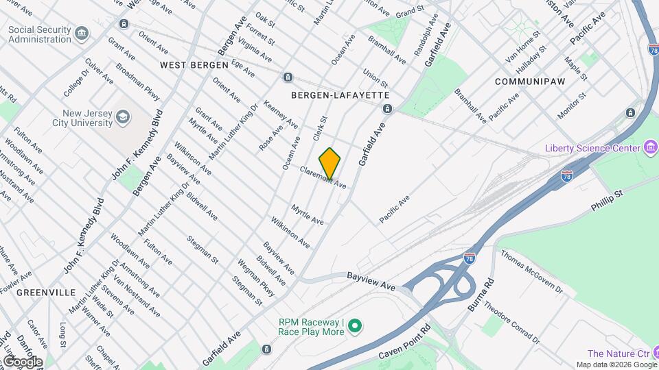 29 Claremont Ave, Unit 2 Map and Location Details