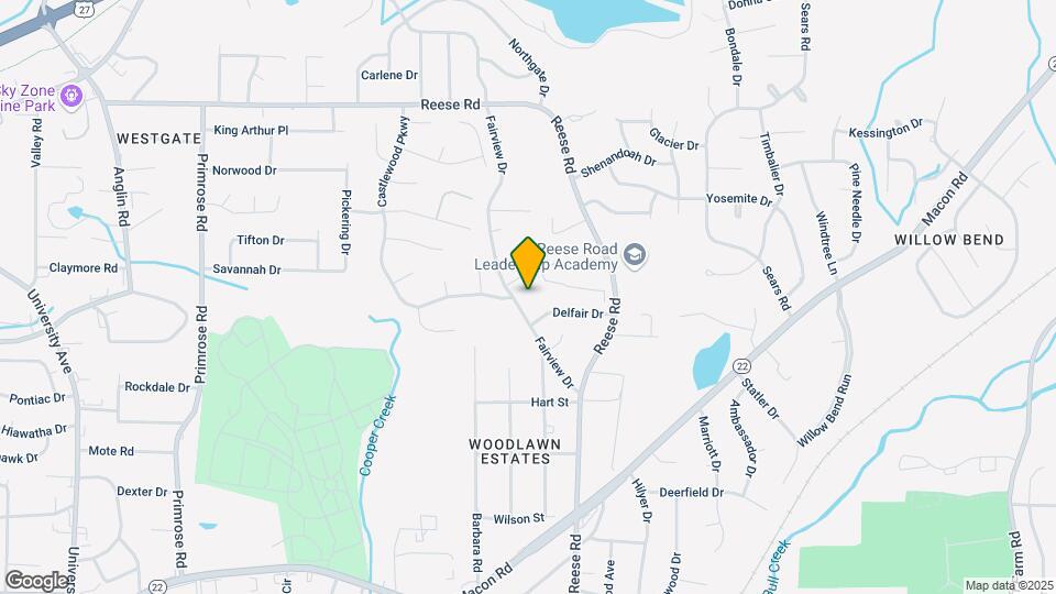 3822 Fairview Dr Map and Location Details