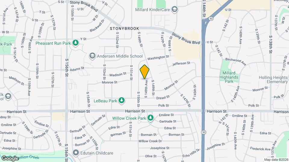 6424 S 149th Ave Map and Location Details