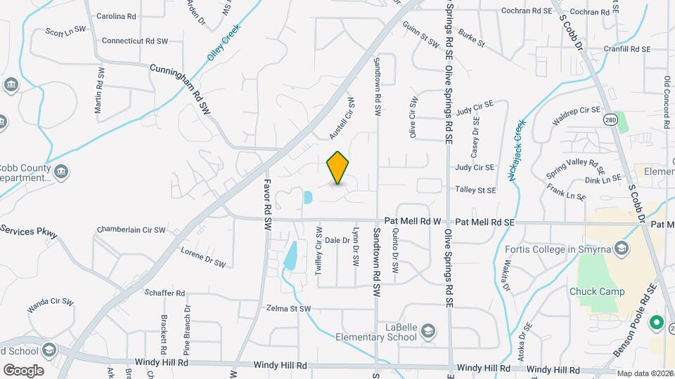 205 Summer Mist Ct Mapa y Detalles de la Ubicación