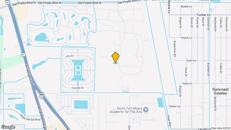 4095 San Felice Ln Map and Location Details