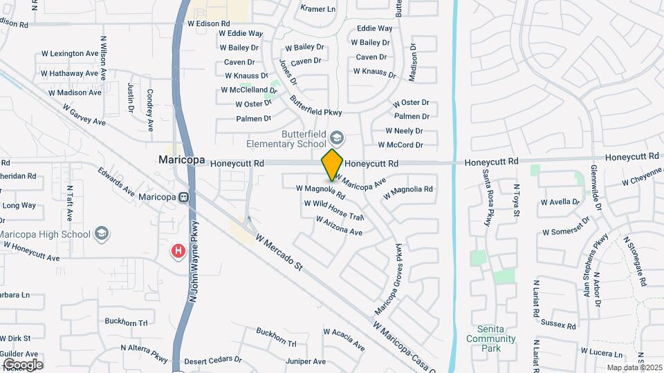 43792 W Magnolia Rd Map and Location Details