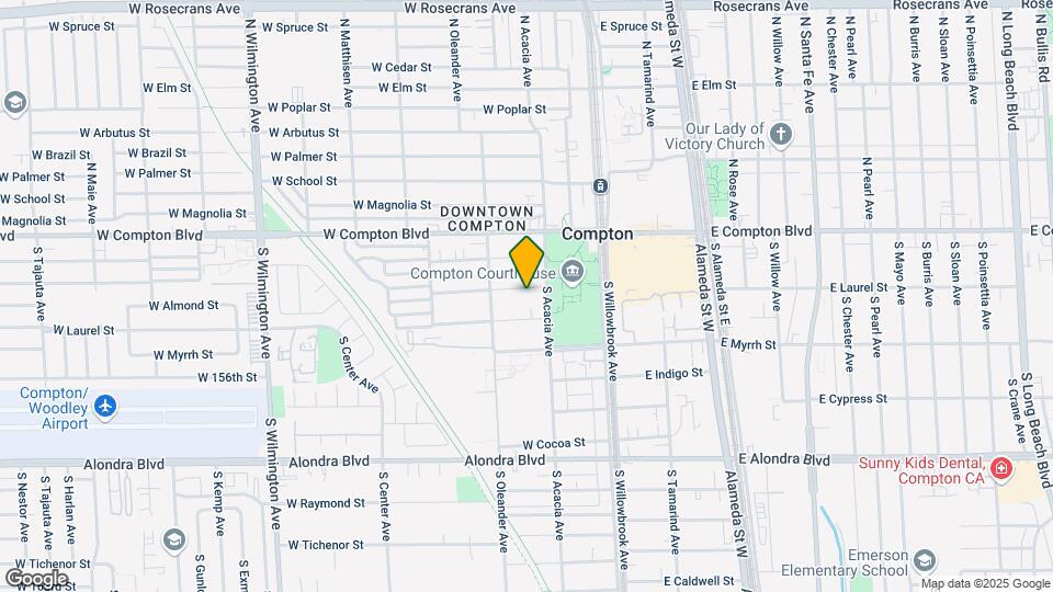 318 W Almond St Mapa y Detalles de la Ubicación