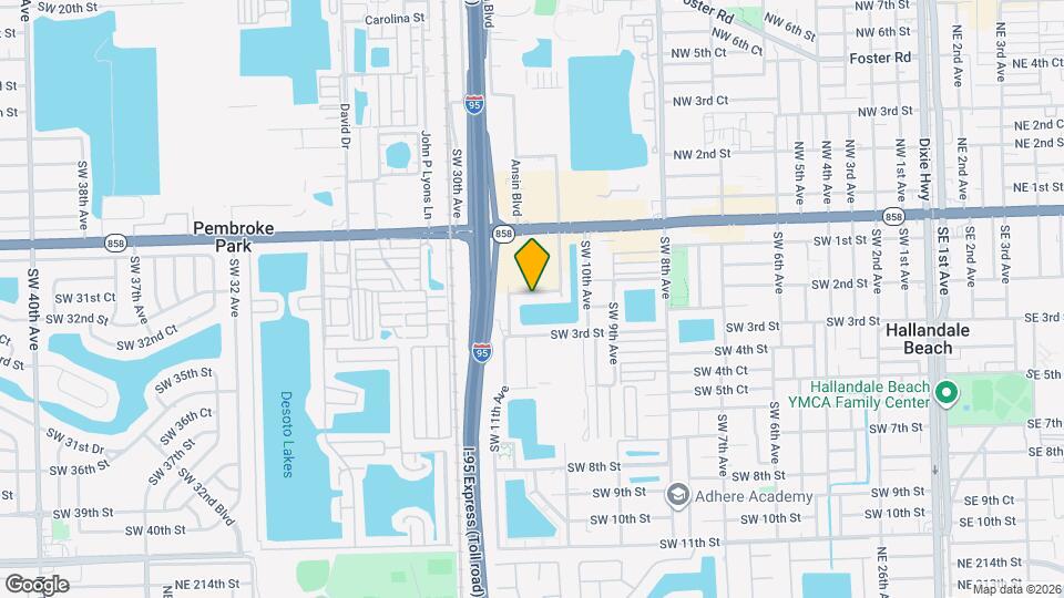 1058 SW 2nd St Map and Location Details