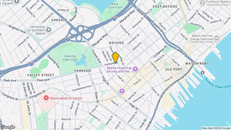 58 Portland St, Unit 3 Mapa y Detalles de la Ubicación