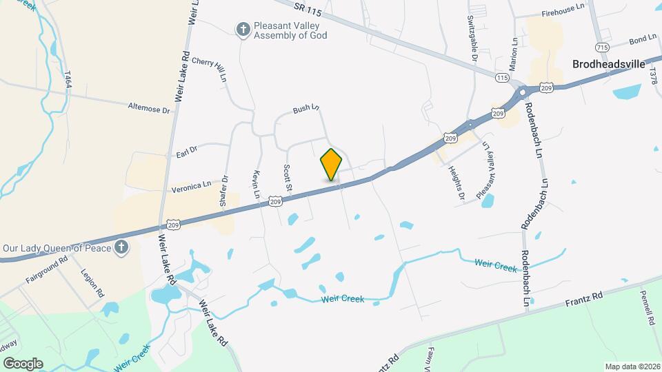 501 New Brodheadsville Blvd N Apartments and Nearby Brodheadsville