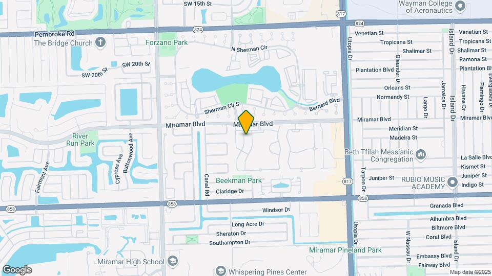 2603 SW 85th Ave Map and Location Details