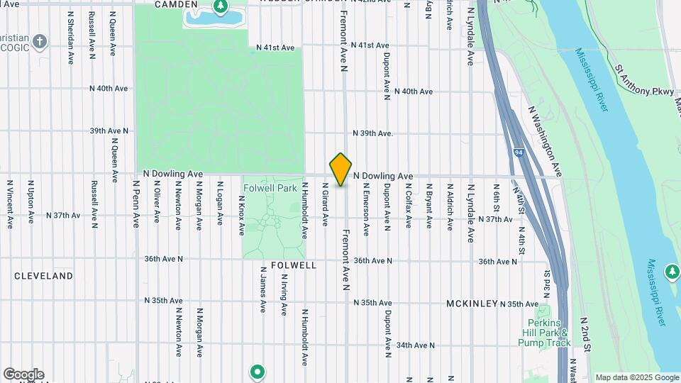3739 Fremont Ave N, Unit 1 Map and Location Details