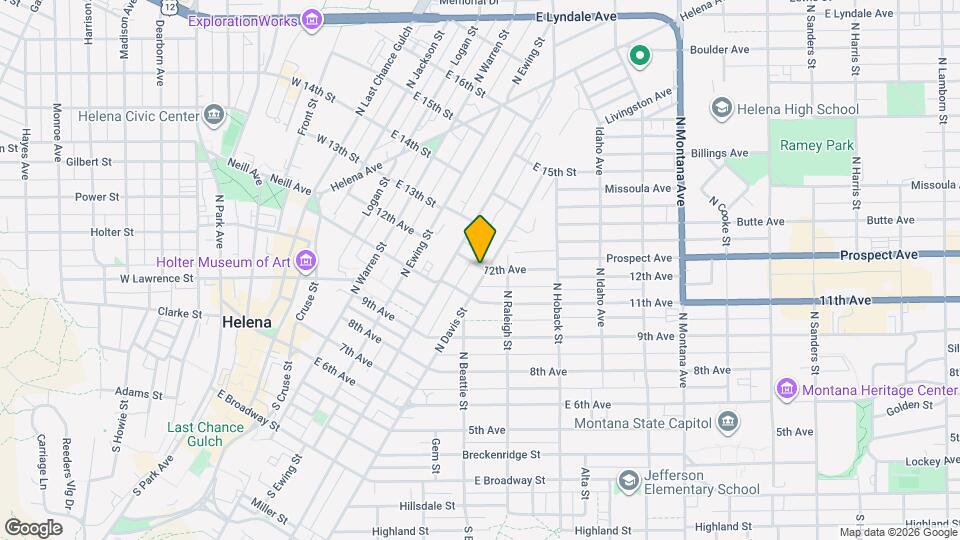620 N Davis St Map and Location Details