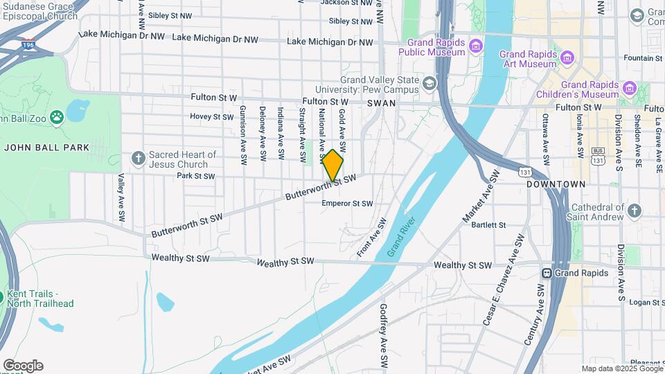 716 Butterworth St SW Map and Location Details