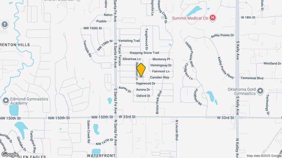 2705 Clover Glen Dr Map and Location Details