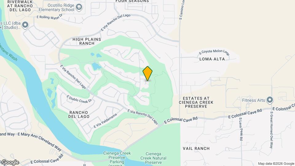 14085 E Copper Mesa Ct Map and Location Details