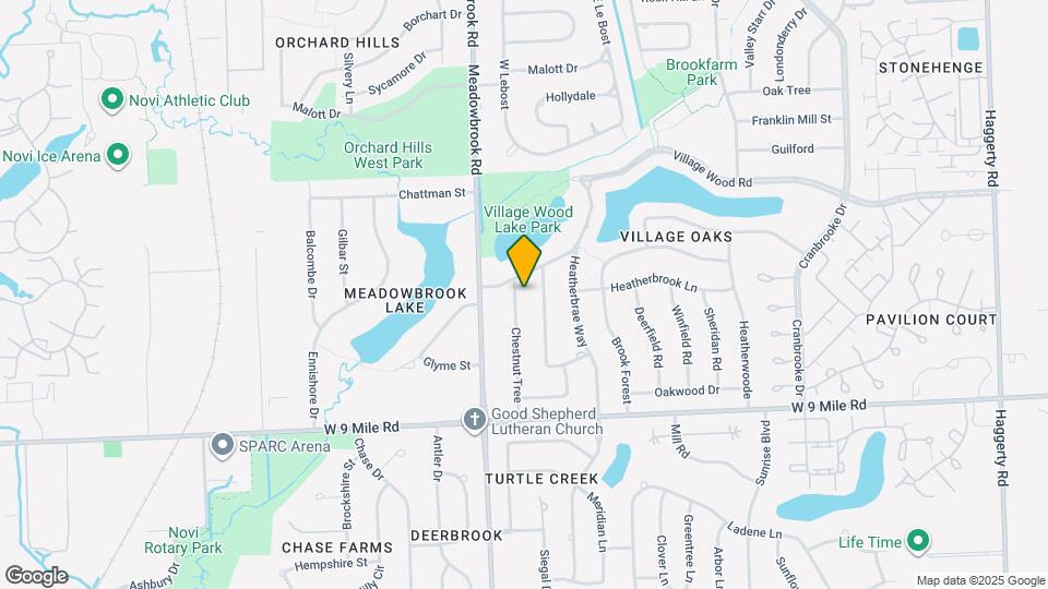 22734 Chestnut Tree Map and Location Details