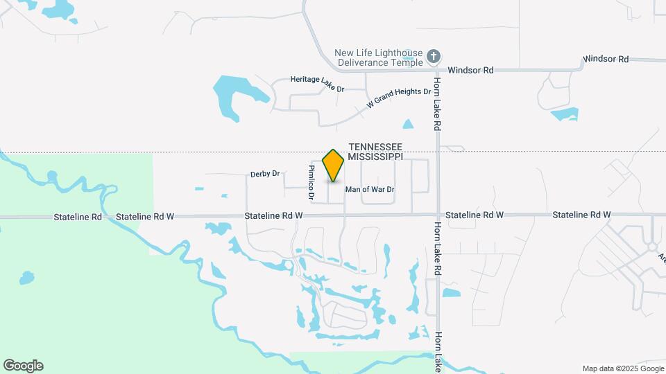 9104 Preakness Dr Map and Location Details