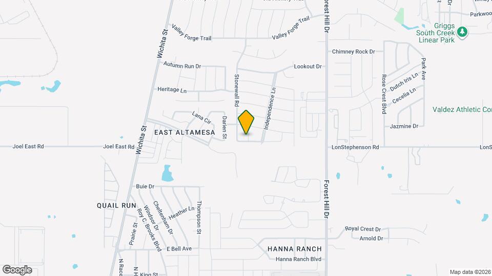 3237 Chalmette Ct Map and Location Details