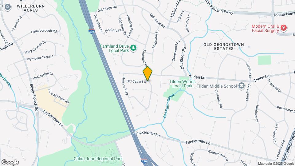 7000 Old Cabin Ln Map and Location Details