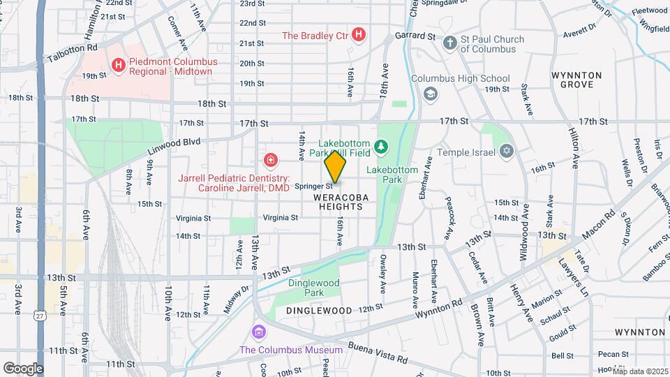 1519 16th Ave Map and Location Details
