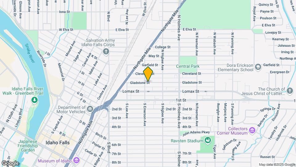 312 Gladstone St, Unit 0.5 Map and Location Details