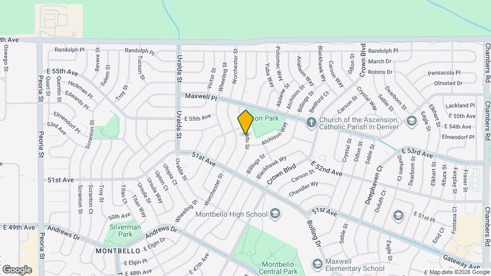 5321 Xanadu St Map and Location Details