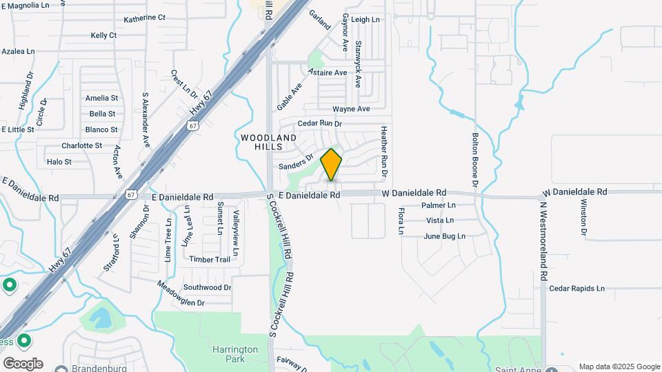 1419 Willow Run Dr Map and Location Details