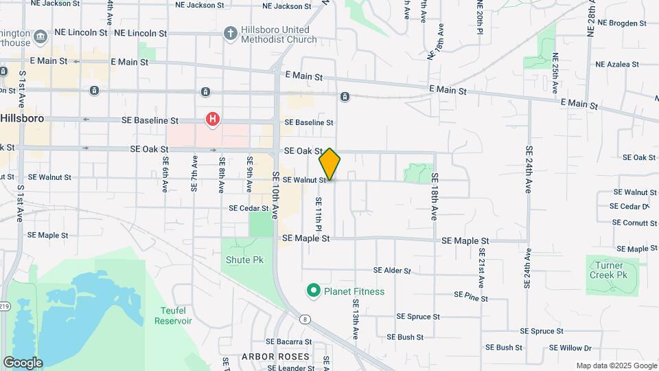 1162 SE Walnut St Mapa y Detalles de la Ubicación