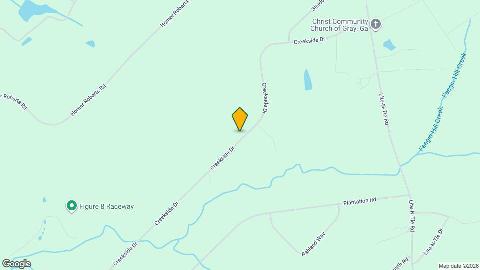 421 Creekside Dr Map and Location Details