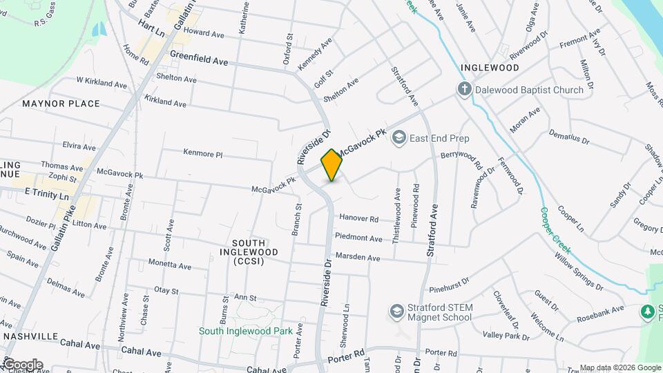 1408 Oakhurst Dr Mapa y Detalles de la Ubicación