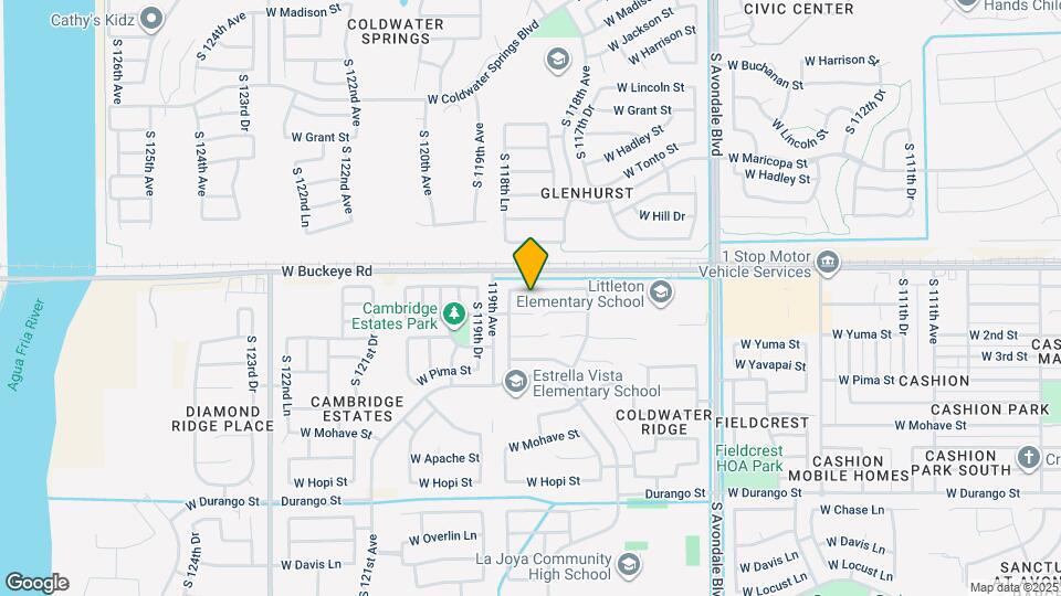 11809 W Belmont Dr Map and Location Details