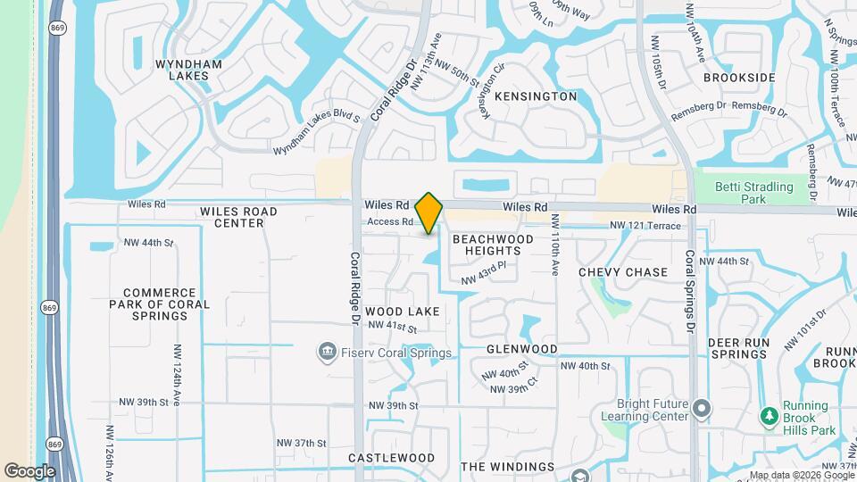 11432 NW 45th St Map and Location Details