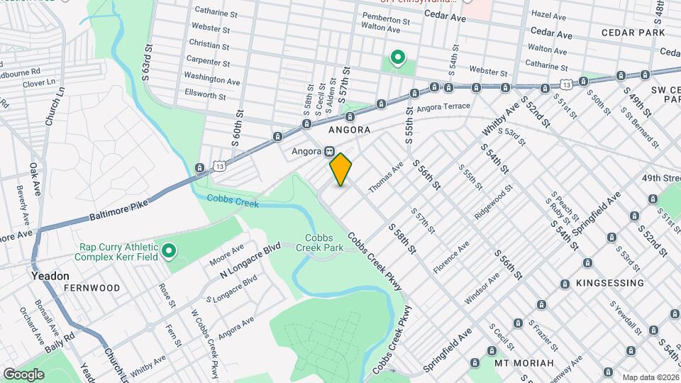 5825 Ashland Ave Map and Location Details