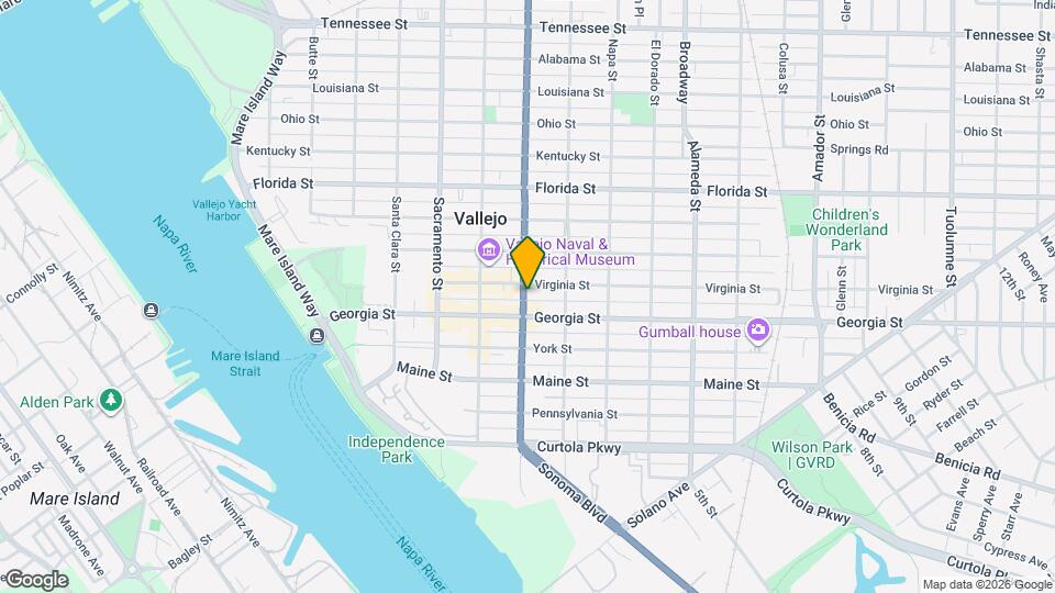 1716 Sonoma Blvd Mapa y Detalles de la Ubicación